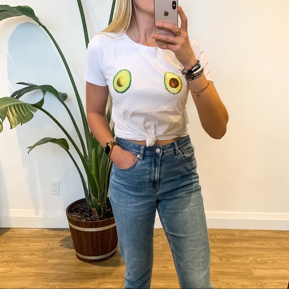 Women’s AVOCADO T-SHIRT with Gift Box - Picture 1 of 8